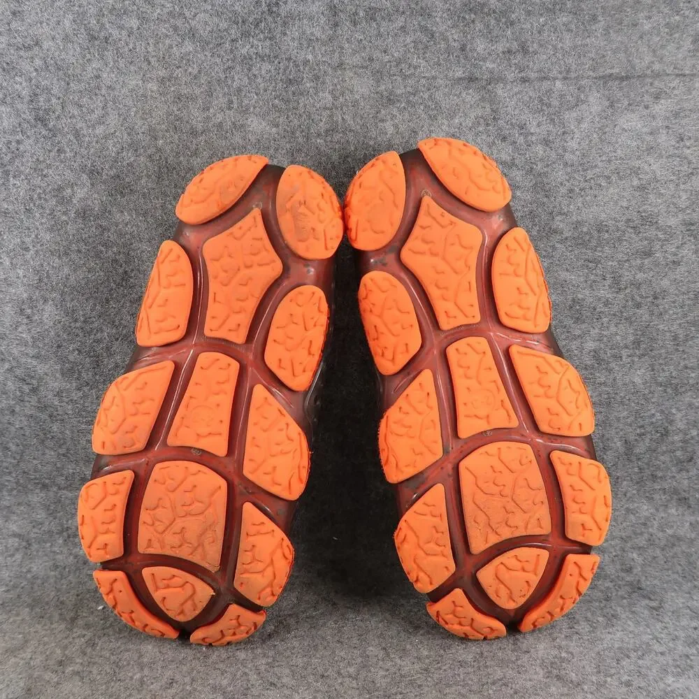 Wonder Nation Water Shoes Kids 2 3 Slip On Cushioned Jelly Orange Casual Summer